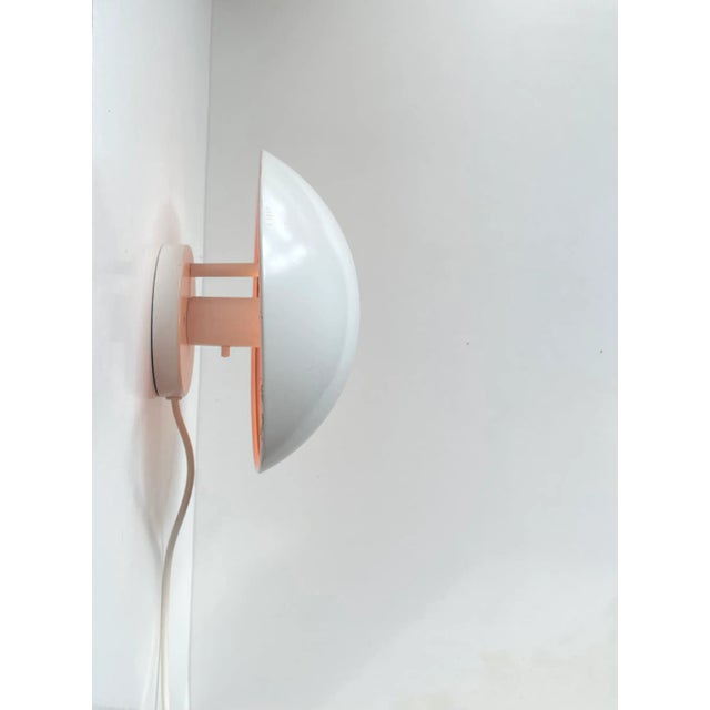 Vintage White PH-Hat Wall Sconce by Poul Henningsen for Louis Poulsen, 1970s For Sale - Image 10 of 10
