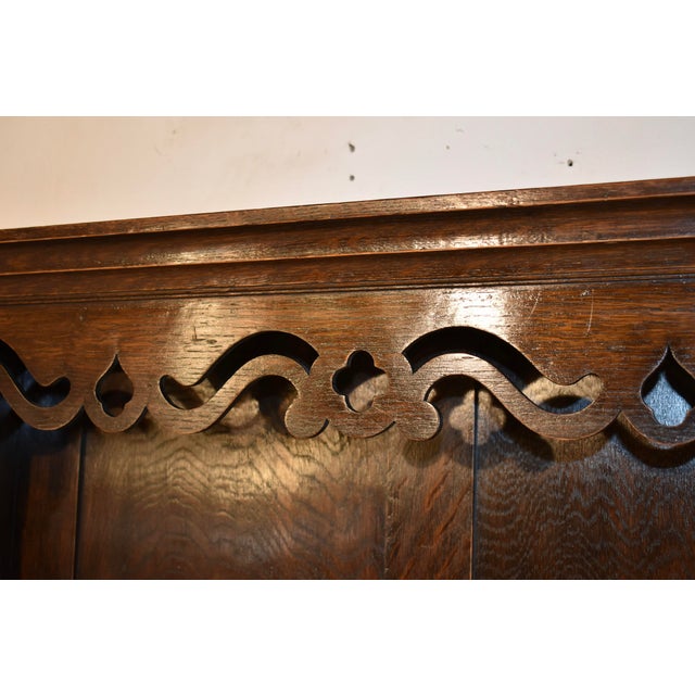 Late 19th Century English Oak Wall Shelf For Sale - Image 10 of 10