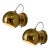 1970s Goffredo Reggiani 'Eyeball' Adjustable Perforated Metal Wall Lamps - a pair For Sale