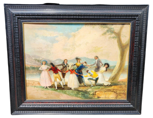 After Goya, Oil on Canvas, 18th Century, Framed