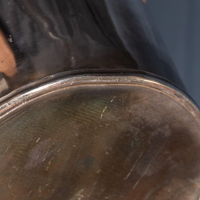 20th Century English Art Deco Ice Bucket on Stand, 1930, Set of 2 For Sale - Image 3 of 14