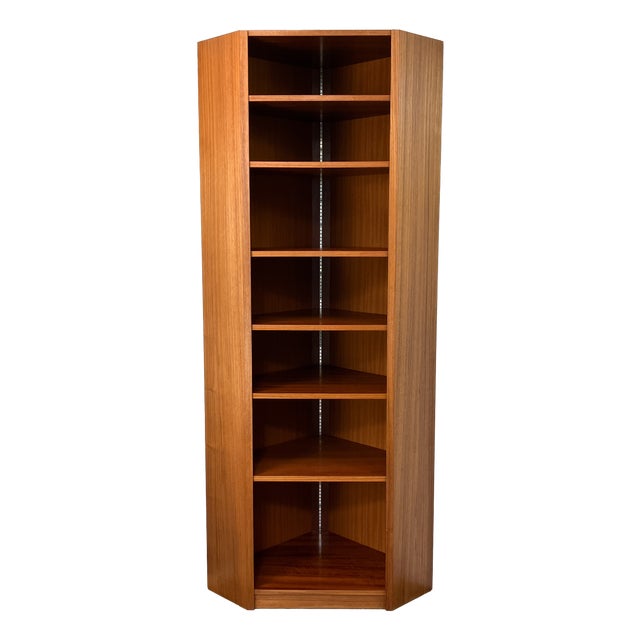 Corner Shelf in Teak, 1960s For Sale