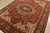 Farmhouse Heriz Rug 7’11” X 9’10” Red Wool Traditional Hand-Knotted Oriental Carpet For Sale - Image 3 of 14