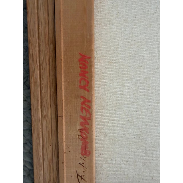 Paint Nancy Newcomb Watercolor Painting, "The Boathouse at Geneva Bay" 1992 For Sale - Image 7 of 8