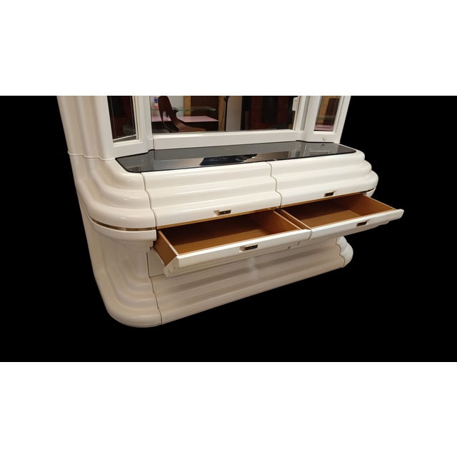 Space Age Chest of Drawers with Illuminated Mirror, 1970s For Sale - Image 10 of 10