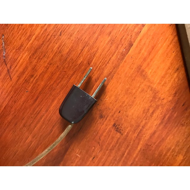 Vintage Hand Painted Converted Oil Lamp For Sale In Boise - Image 6 of 11