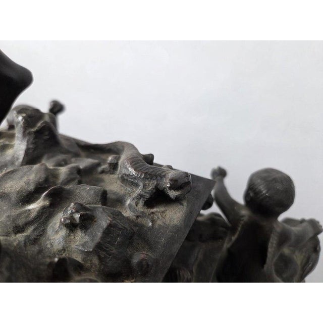 Nude Bronze Archer Sculpture, 1900s For Sale - Image 12 of 14