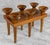 Mid-Century Modern Mid-Century Danish Teak Sculptural Candelabra Candlestick Holder For Sale - Image 3 of 9