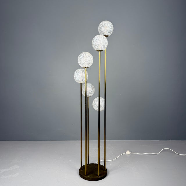 Floor Lamp attributed to Max Bietenholz, Switzerland, 1970s For Sale - Image 10 of 10