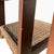 Pair of Mid-Century Wood and Woven Rush Etageres, 20th Century For Sale - Image 14 of 18