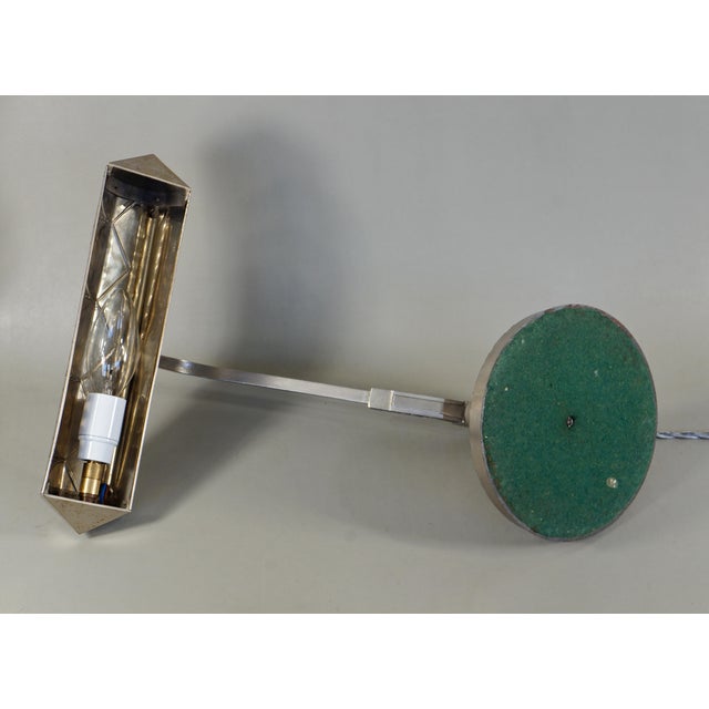 1930s French Art Deco Piano Lamp by Monix France For Sale - Image 10 of 15