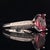 Natural Finely Faceted Quality Diamond Tourmaline Rubellite Ring 6.75 14k Gold 4.10 TCW Women Certified $4,600 911206 This...