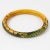 A stunning 1910s French Art Nouveau Celluloid bracelet bangle. The piece features a hand-carved lizard design. The...