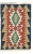 Vintage Persian Shiraz Kilim Rug - 02'00 X 02'11 For Sale