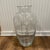 Traditional Large Heavy Clear Glass Vase For Sale - Image 3 of 6