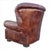 Restoration Hardware Churchill Tufted Leather Armchair For Sale - Image 10 of 18