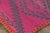 1950s Vintage Frazada Kilim in Pink & Charcoal Geometric Pattern - Rug & Kilim For Sale - Image 5 of 7