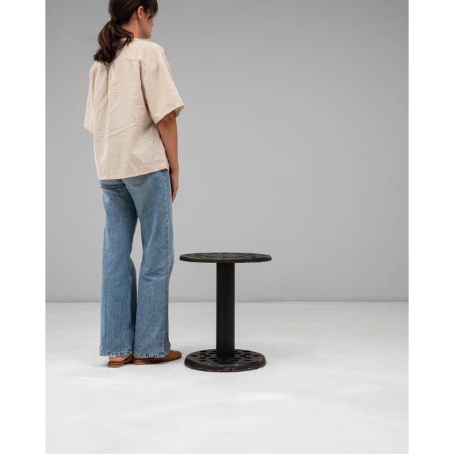 20th Century French Black Patinated Wooden Cane Stand For Sale - Image 4 of 18