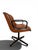 Vintage Camel Leather Executive Chair attributed to Charles Pollock for Knoll, 1970s For Sale - Image 4 of 10