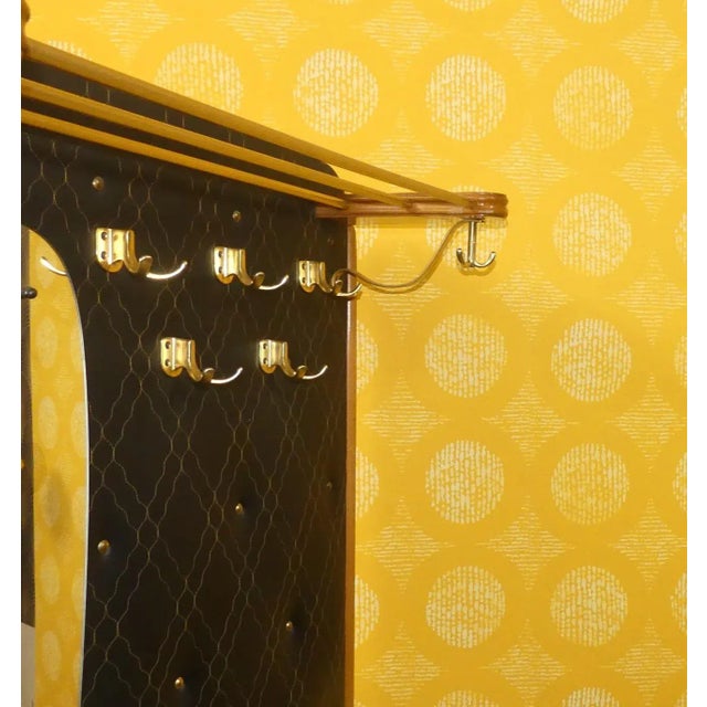 Coat and Hat Rack with Umbrella Stand and Mirror Box from Verralux, 1960s For Sale - Image 6 of 13