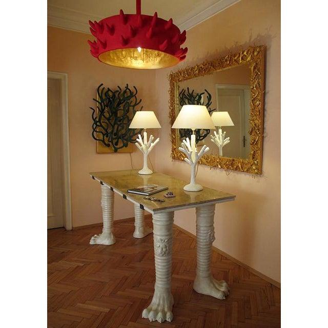 Jean-Charles Moreux Style French Neoclassical Display Console Table For Sale - Image 6 of 12