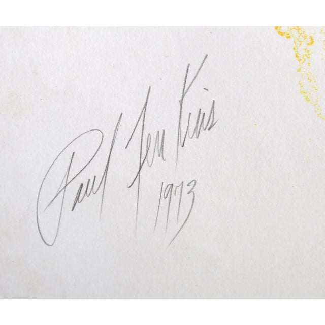 Date: 1973 Screenprint, signed in pencil Image Size: 38 x 27 inches Size: 40 x 29 in. (101.6 x 73.66 cm)