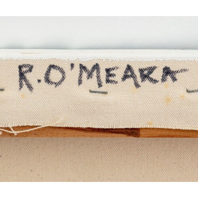 Early 21st Century Robert O'Meara Abstract Composition Oil on Canvas For Sale - Image 5 of 5