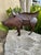 Vintage Brutalist Metal Winged Pig Garden Sculpture For Sale - Image 12 of 13