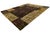 Modern Hand-Knotted Wool Area Rug – Abstract Botanical Floral Burst & Patchwork For Sale - Image 12 of 12
