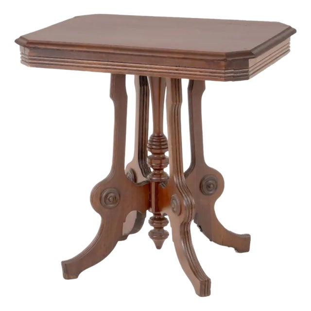 Aesthetic Movement Mahogany Occasional Table For Sale
