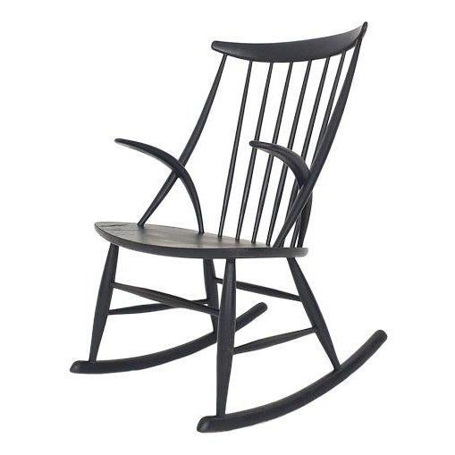 Model Iw3 Rocking Chair, Denmark, 1958 For Sale - Image 9 of 9