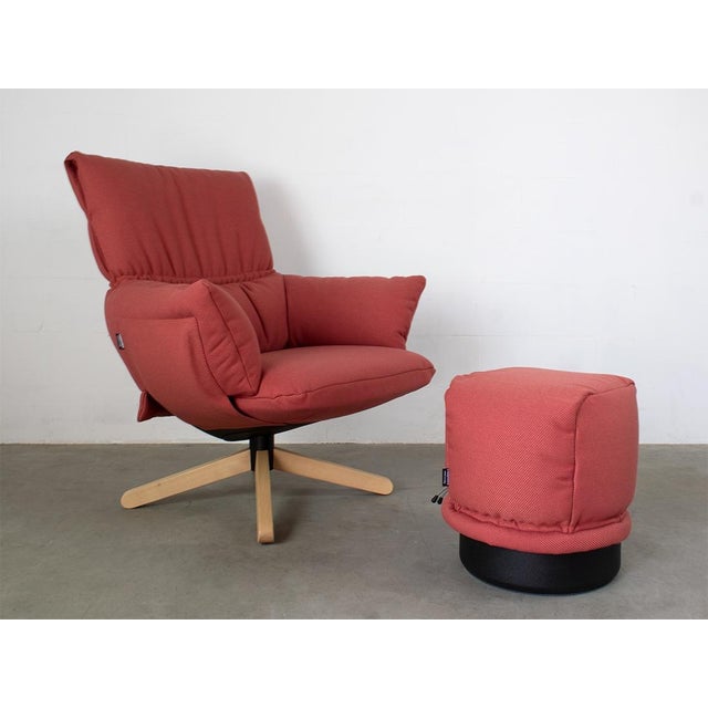 Set of Ludo Lounge Chair and Ottoman by Patricia Urquiola for Cappellini, 2020 For Sale - Image 12 of 12