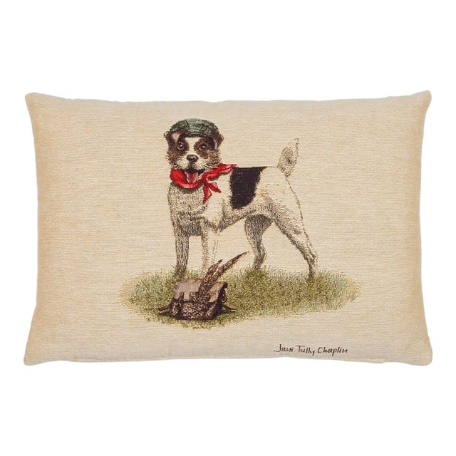 Master Jack Russell Cushion With Feather Filler - 33x46cm (13"x18") For Sale
