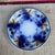 Blue A Very Nice Antique Staffordshire Gaudy Ironstone Flow Blue Plate, Circa 1850's For Sale - Image 8 of 12