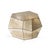 Glass Three Rocks Medium Coffee Table in Aged Mirror from Insidherland For Sale - Image 7 of 7