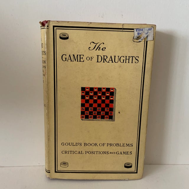 Antique White Antique The Game of Draughts Book For Sale - Image 8 of 8
