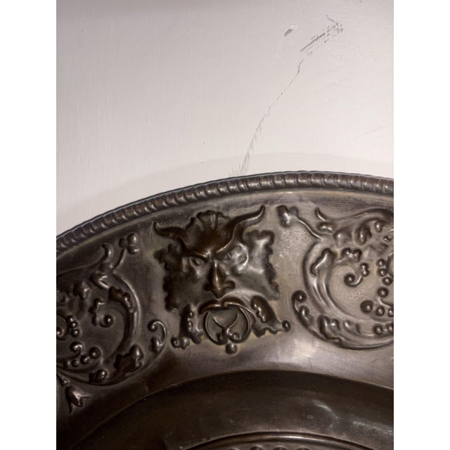 Handmade Bronze Plate, 1930 For Sale - Image 3 of 8