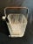 Hoya Mid-Century Ice Bucket with All Original Pieces ~ This vintage ice bucket features a thick texture that evokes and...