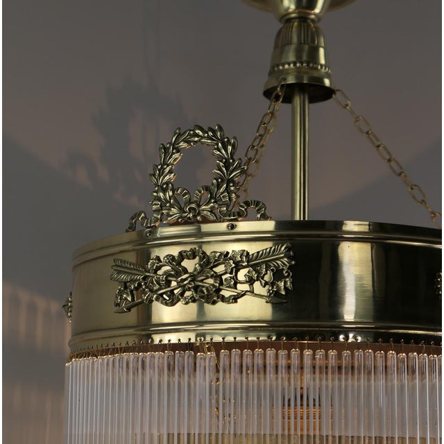 Viennese Coffee House Ceiling Lamp, Austria, 1910s For Sale - Image 4 of 18