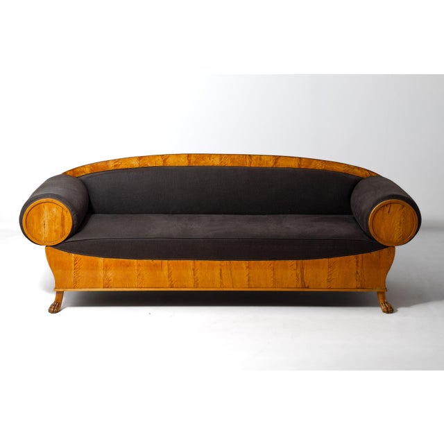 Art Nouveau Geometric Sofa, Sweden, 1920s, in Very Good conditions. Designed 1920 to 1949