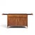 John Kapel for Glenn of California Mid Century Walnut Drop Leaf Expandable Bar Cart This bar cart measures: 45 wide x...
