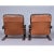 Pair of Brown Leather Scandinavian Cantilever Bentwood Sling Chairs For Sale - Image 12 of 13