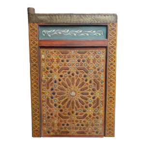 Vintage Traditional Moroccan Gate / Shutter, Left Connector