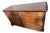 Vintage Kling Mahogany-Toned Chest With Ornate Brass Hardware For Sale
