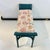 Mid-Century Boho Chic Coastal Bamboo Bench - Newly Upholstered in Ikat Linen For Sale - Image 13 of 18
