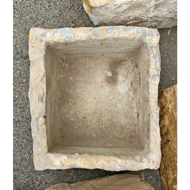 Vintage Jaisalmer Sandstone Trough For Sale - Image 4 of 5