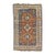Late 19th Century Caucasian Rug on Kilim - 4'4" x 5'8" For Sale