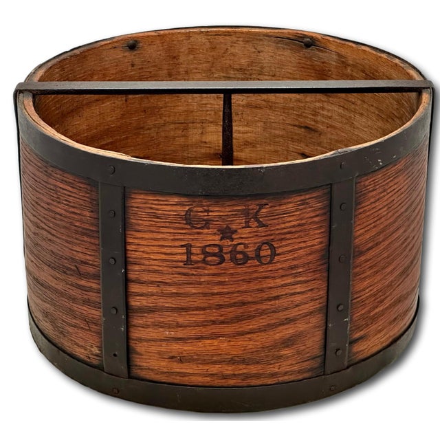 his Really is an Exceptionally Nice Authentic Antique American Country Primitive Dry Measure. These Types of Measures Were...