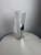 1980s Vintage Italian Table Lamp in White Glass, 1980s For Sale - Image 5 of 8