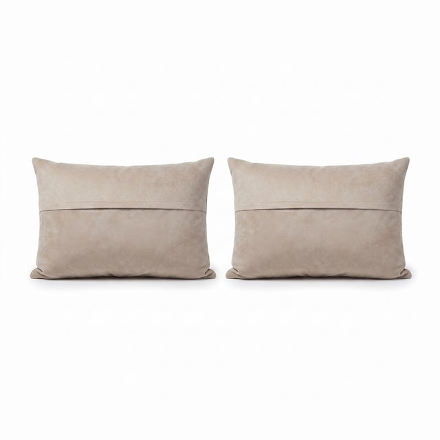 Anatolian Lumbar Kilim Pillow Cover 16'' X 24'' - Set of Two For Sale - Image 4 of 4